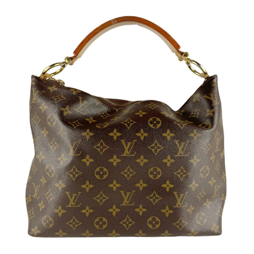 Louis Vuitton LOUIS VUITTON Shoulder Bag Monogram Suli PM Canvas Brown Gold W...